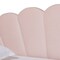 Baxton Studio Timila Modern and Contemporary Light Pink Velvet Fabric Upholstered Full Size Daybed with Trundle 213-11549-ZORO - alternate 9